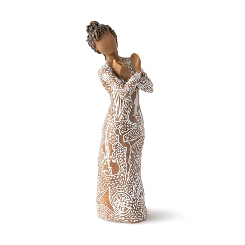 Image of Willow Tree Music Speaks Darker Skin Figurine