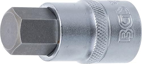 Image of BGS 5184-H17 | Bit Socket | 12.5 mm (1/2") | internal Hexagon 17 mm