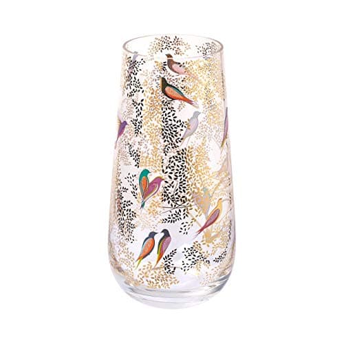 Image of Sara Miller SM79259-XD Portmeirion Medium vase Chelsea Collection Bird in Tree, Porcelain