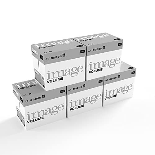Image of IMAGE Volume A4 White Multi-Purpose Paper 80gsm - 5 Boxes - 25 Reams of 500 Sheets - 12500 Sheets