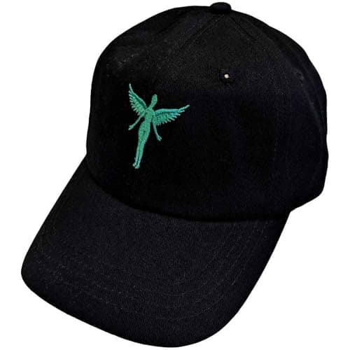 Image of Nirvana Baseball Cap in Utero Band Logo Official Black One Size