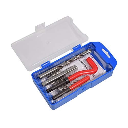 Image of Alltooetools M12 X 1.5mm Thread Repair Tool Kit, Metric Helicoil Kit with HSS Drill Bit, 10PC Wire Thread Inserts