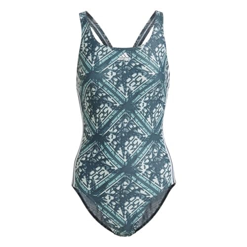 Image of adidas Sh3.ro 3fstivbs Women's Swimsuit, Womens, Sweatsuit, GM3917, Azcesi/Verbru/Menaci, Size 11