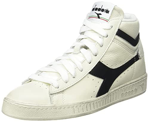 Image of Diadora Game L HIGH Waxed, Gymnastics Shoe, White/Black,