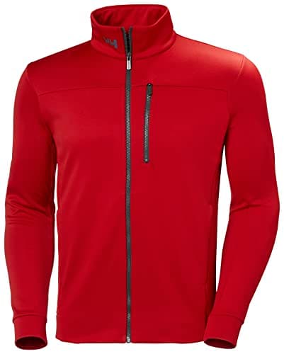 Image of Helly Hansen Men's Crew Fleece Jacket, Red, XXL UK