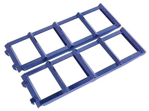 Image of Sealey CAR2001 Car Ramp Extensions, 400kg Each/800kg Per Pair, Blue
