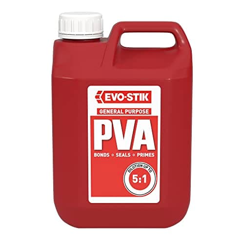Image of EVO-STIK General Purpose PVA - White - 5L - Adhesive - Primer - Sealer and Dustproofer - For Interior Use