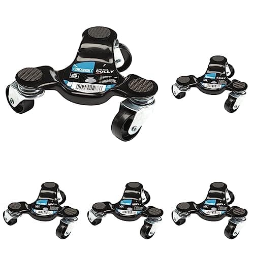 Image of Draper 15078 3 Wheel Dolly 60 kg Capacity,Black (Pack of 5)