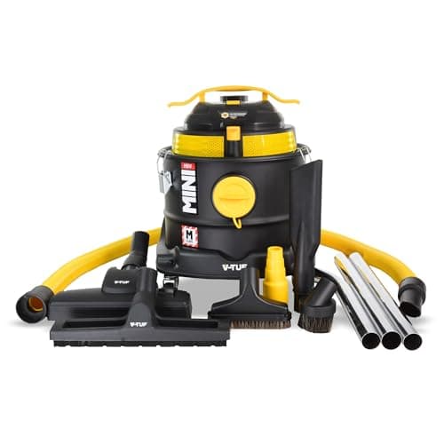 Image of V-TUF MINI HSV M-Class Dust Extraction Vacuum Cleaner - 240V - Health & Safety Version