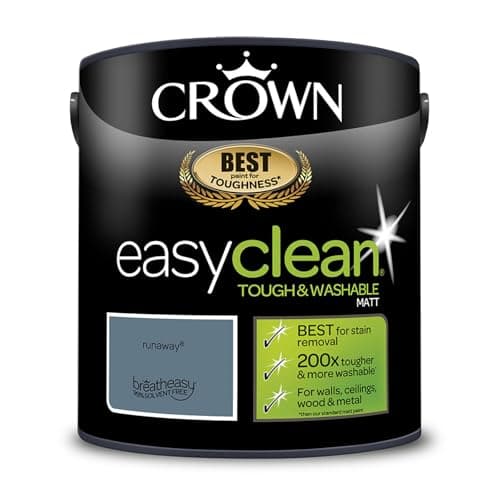 Image of Crown Easyclean Matt Emulsion Paint 2.5L Runaway