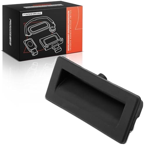 Image of Frankberg Tailgate Door Handle Switch Compatible with A4 2016-2019 Tarraco 2018-2021 O.c.t.a.v.i.a III 2016-2019 C.a.d.d.y IV 2016-2020 T.i.g.u.a.n 2016-2020 T.o.u.r.a.n 2015-2020 Replace# 3V0827566