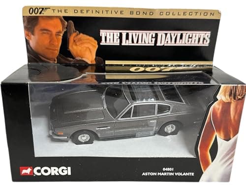 Image of ASTON MARTIN VOLANTE * THE LIVING DAYLIGHTS * 2001 Corgi Classics 007 The Definitive James Bond Collection 1:36 Scale Die-Cast Vehicle by Corgi