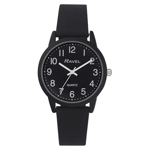 Image of Ravel - Summer in Black Silicone Watch (30mm case) - Analogue Quartz - R1813.3 - Black