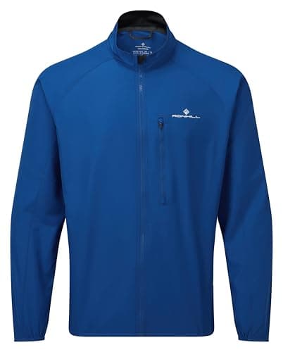 Image of Ronhill Men's Men's Core Jacket, Drk Cobalt/Bright White, L UK