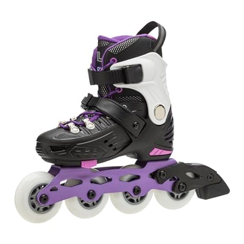 Image of FILA SKATES 010620135 NRK G JUNIOR Inline skate Kid BLACK/VIOLET/PINK Size EU L 36-39