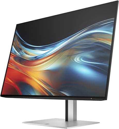 Image of HP Series 7 Pro | 24 Inch WUXGA Monitor | WUXGA IPS | 100hz | 350 Nits | 1500:1 Contrast | HP Eye Ease | Fully Adjustable Stand | 1x HDMI, 2x DP, 4x USB-A | Black & Silver | 724pn