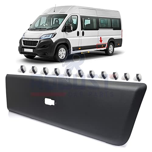 Image of ROBUST Plastic Protective Side Moulding Strip Door Trim Left for Citroen Jumper Relay Fiat Ducato Peugeot Boxer 1306610070 8547.Z1 735438350 2006 Onwards