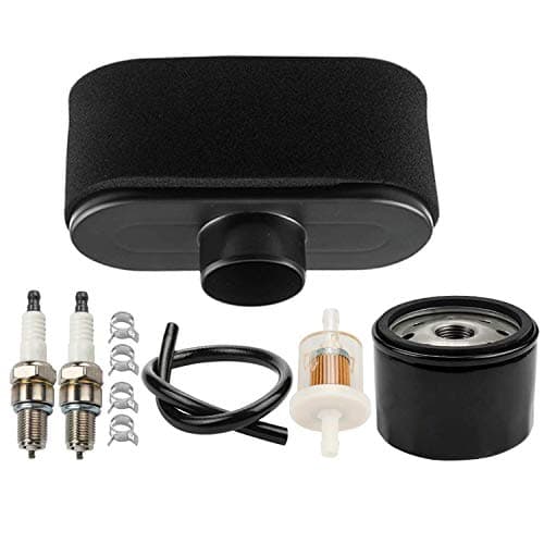 Image of Hippotech Air Filter and Oil Filter with Tune Up Kit for Kawasaki FR651V FR691V FR730V FS481V FS541V FS600V FS651V FS691V FS730V 4-Stroke Engine John Deere Gravely Lawn Mower Tractor