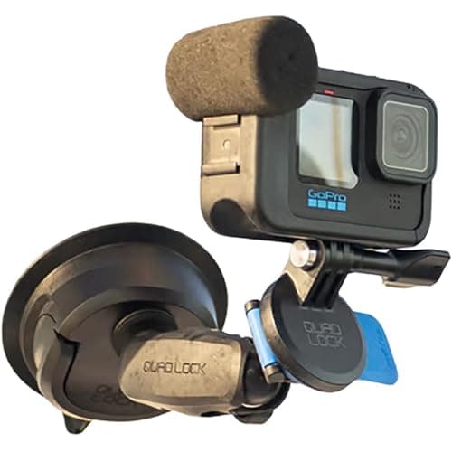 Image of Quad Lock to Action Camera Adaptor, compatible Mounts for use with Action Cameras
