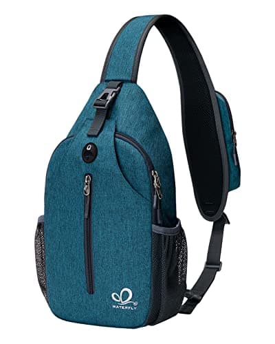 Image of Waterfly Sling Bag Backpack Shoulder Crossbody Chest Bags Hiking Casual Daypack for Men Women