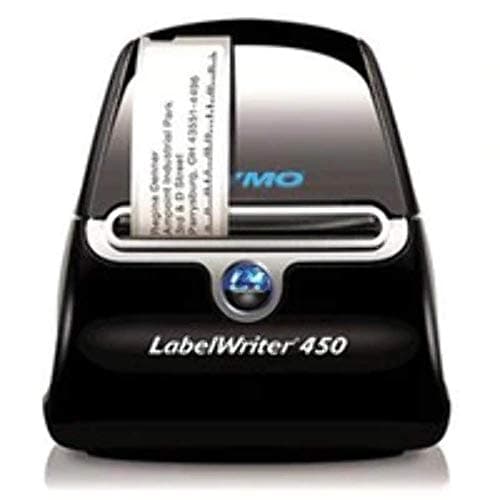 Image of DYMO LabelWriter 450 Label Maker | Direct Thermal Label Printer | Fast Printing of Labels, Barcodes & More (51 per Minute) | Computer Connection | For Home & Office
