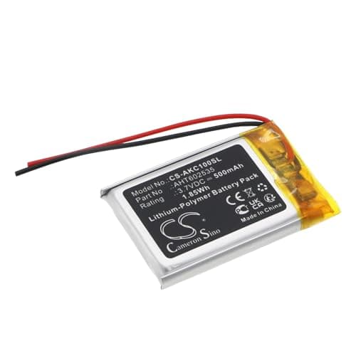 Image of TECHTEK Battery 500mAh compatible with [Anki] Cozmo Robot, Vector Robot replaces AHT602535 FBA