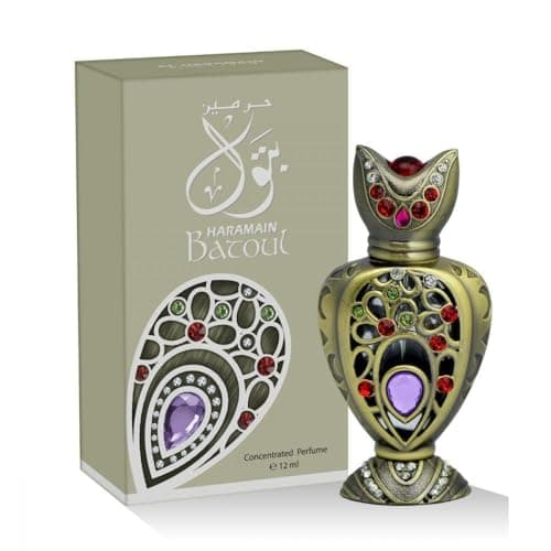 Image of Al Haramain Batoul 12ml Attar Oil | Arabic Perfume for Women & Men | Arabian Perfume Oil with Amber, Musk & Woody Notes | Luxury Unisex Fragrance | Travel-Friendly Bottle