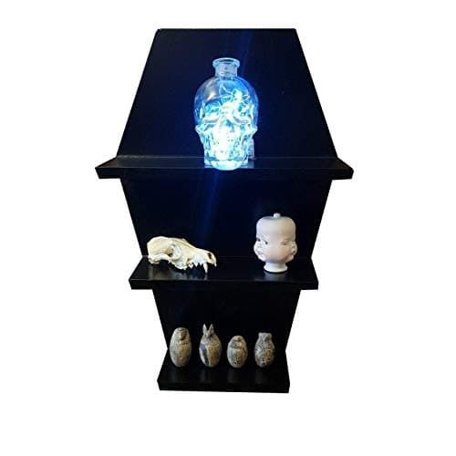 Image of Coffin Shelving Display - Gothic Coffin Shelves Horror Vampire Mystic Dracula (SMALL)