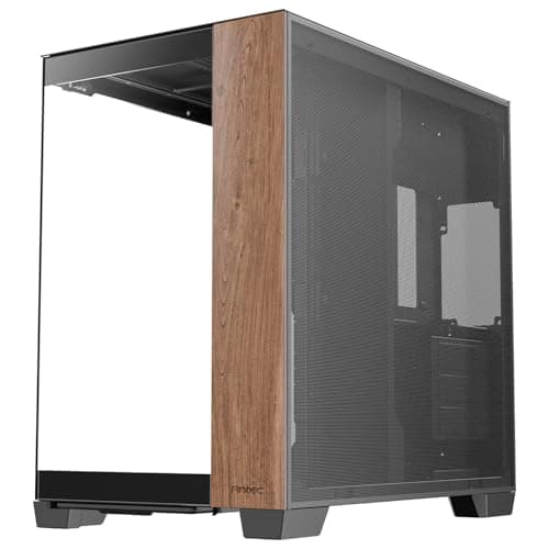 Image of Antec C8 Wood Full Tower Tempered Glass PC Gaming Case Black