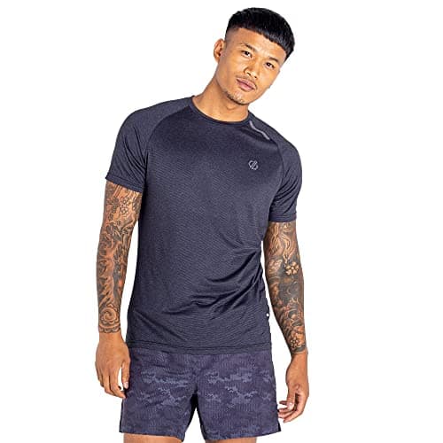 Image of Dare2b Mens Persist T-Shirt, Black Marl, XS EU