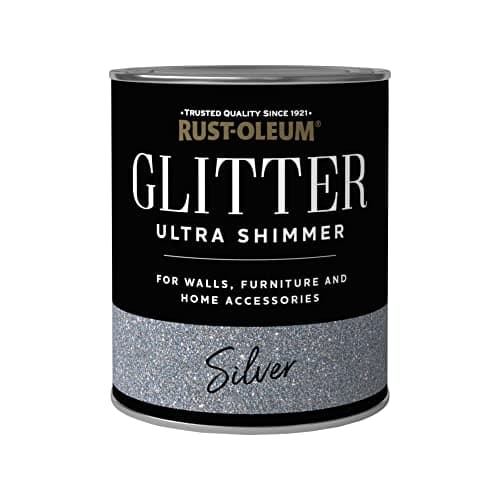 Image of Rust-Oleum Glitter Ultra Silver Ultra Shimmer RO0290001G1 750ml