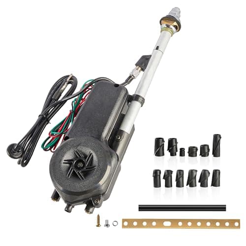 Image of RED WOLF Car Electric Aerial FM/AM Automatic Power Antenna Kit for Honda Ford Toyota Opel Peugeot Jeep Jaguar Mercedes Vauxhall Nissan 12V