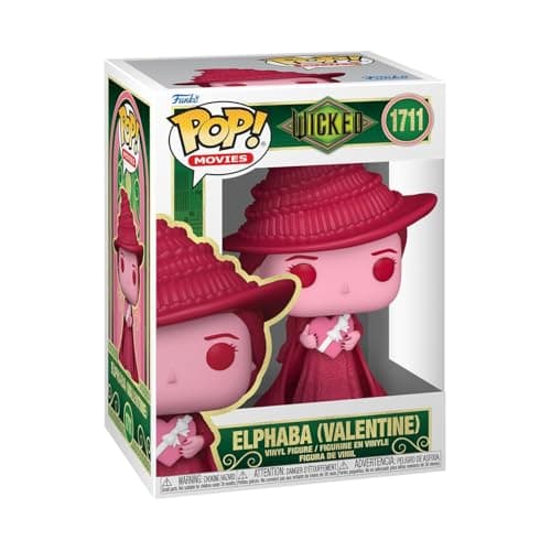 Image of Funko POP! Movies: Valentines - Wicked - Elphaba - Collectable Vinyl Figure - Gift Idea - Official Merchandise - Toys for Kids & Adults - Movies Fans - Model Figure for Collectors and Display