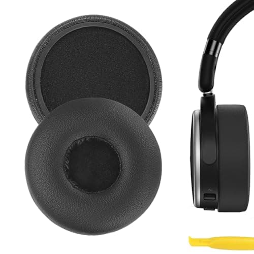 Image of Geekria Replacement Ear Pads for AKG N60NC Wire (Not Fit for N60NC Wireless) Headphones, Ear Cushions (Dark Grey)