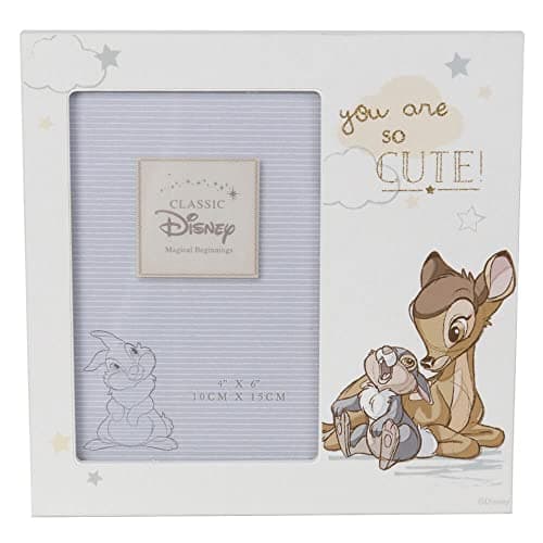 Image of Disney Magical Beginnings 4"x6" MDF Photo Frame Bambi & Thumper DI410