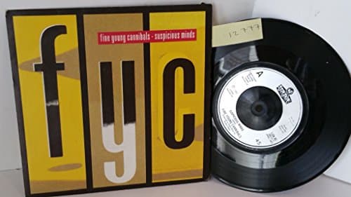 Image of FINE YOUNG CANNIBALS suspicious minds, 7 inch single, LON 82