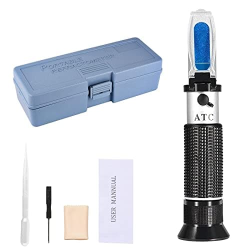 Image of 4-in-1 Antifreeze Refractometer, for Automobile Antifreeze System, Diesel Exhaust Fluid, Battery Acid and Windshield Washer Fluid
