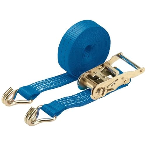 Image of Draper 60918 Ratchet Tie Down Strap, 6m x 35mm, 1000kg , Blue