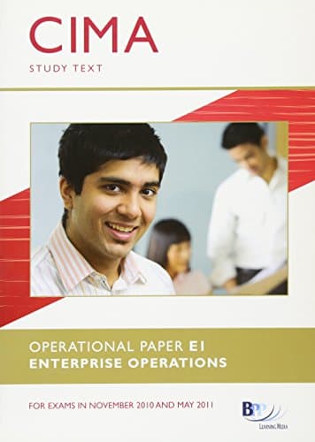 Image of CIMA - E1 Enterprise Operations: Study Text