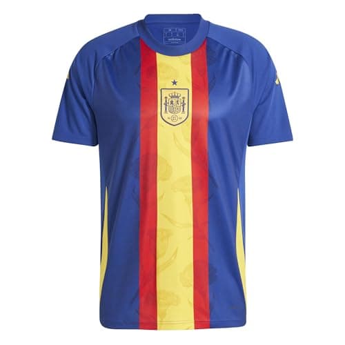 Image of adidas Men's Spain 2024 Pre-Match Jersey, Victory Blue, S