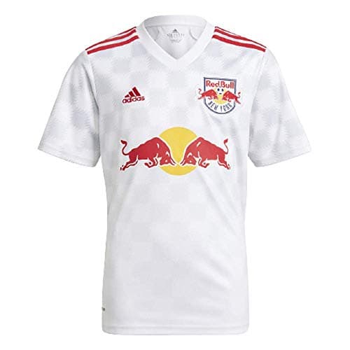 Image of adidas New York Red Bulls 21/22 Home Soccer Jersey (X-Large)