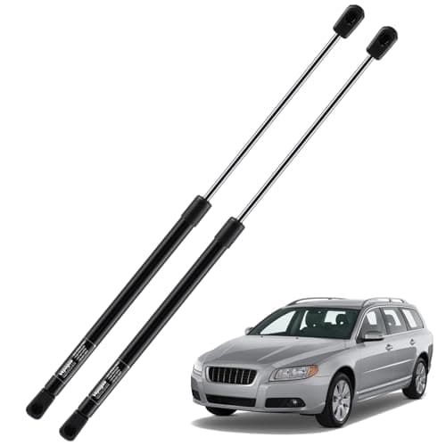 Image of Vepagoo 2X Rear Tailgate Boot Gas Struts for 2004-2012 Volvo V50 Estate (MW,545) Lift Support System (415N, 530MM), Replace#30674718 30716189