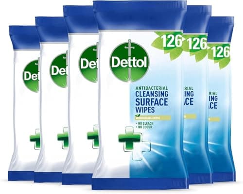 Image of Dettol Multi-Surface Cleaning Wipes 1512 Count (12x126)