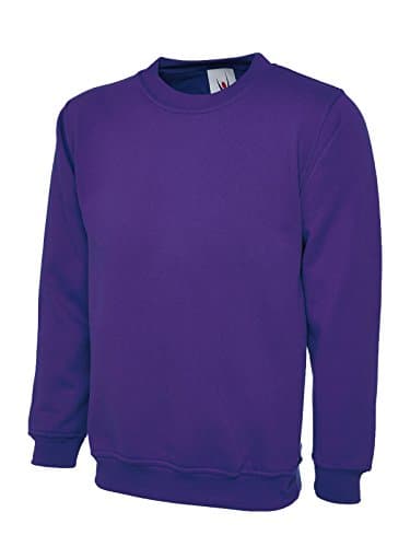 Image of Uneek UC203 - Purple - XL - 300 GSM - Classic Sweatshirt X Large