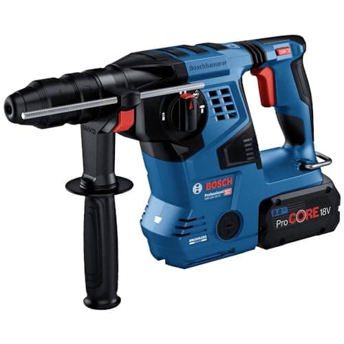 Image of Bosch Professional 18V System Cordless Rotary Hammer GBH 18V-28 CF (with SDS Plus, 3.3 J Impact Energy, incl. Quick Change Chuck, Vibration Control, Kickback Control, 3 Work Modes, L-BOXX)