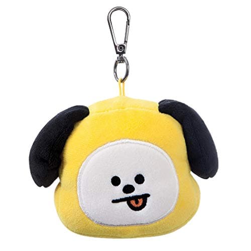 Image of AURORA BT21 Official Merchandise, CHIMMY Plush Key Clip, 61333, Yellow