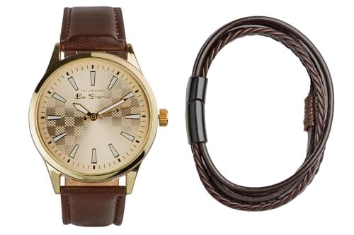 Image of Ben Sherman Men's Analog Quartz Watch with Faux Leather Strap BS228G