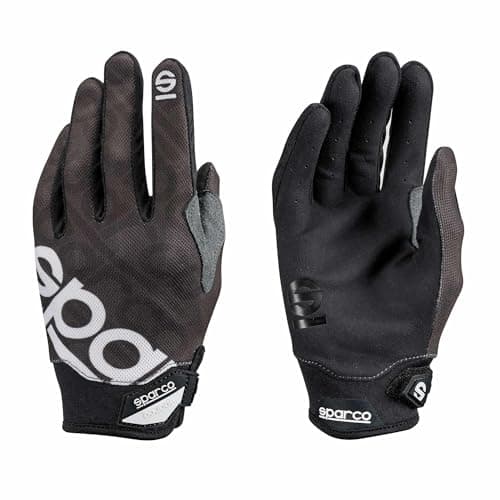 Image of Sparco Meca 3 Gloves Size 10 (M) Black