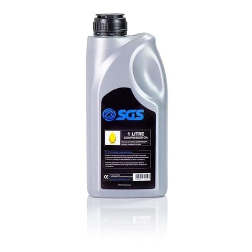 Image of SGS Air Compressor Oil 1 Litre, Blended High VI Premium Grade Protection AC2068