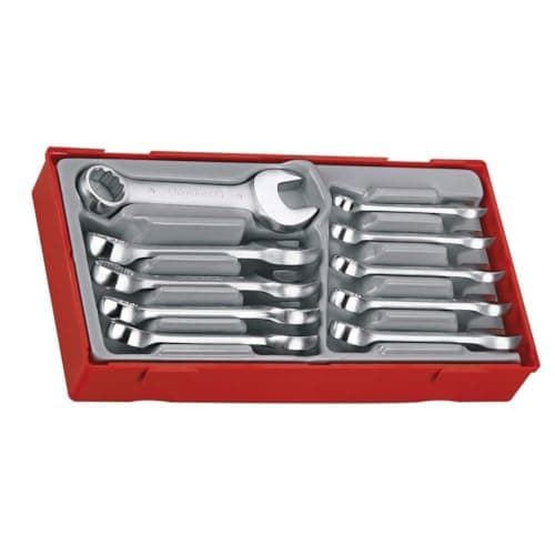 Image of Teng TT6010MMidget Combination Spanner Set Metric (10 Pieces)
